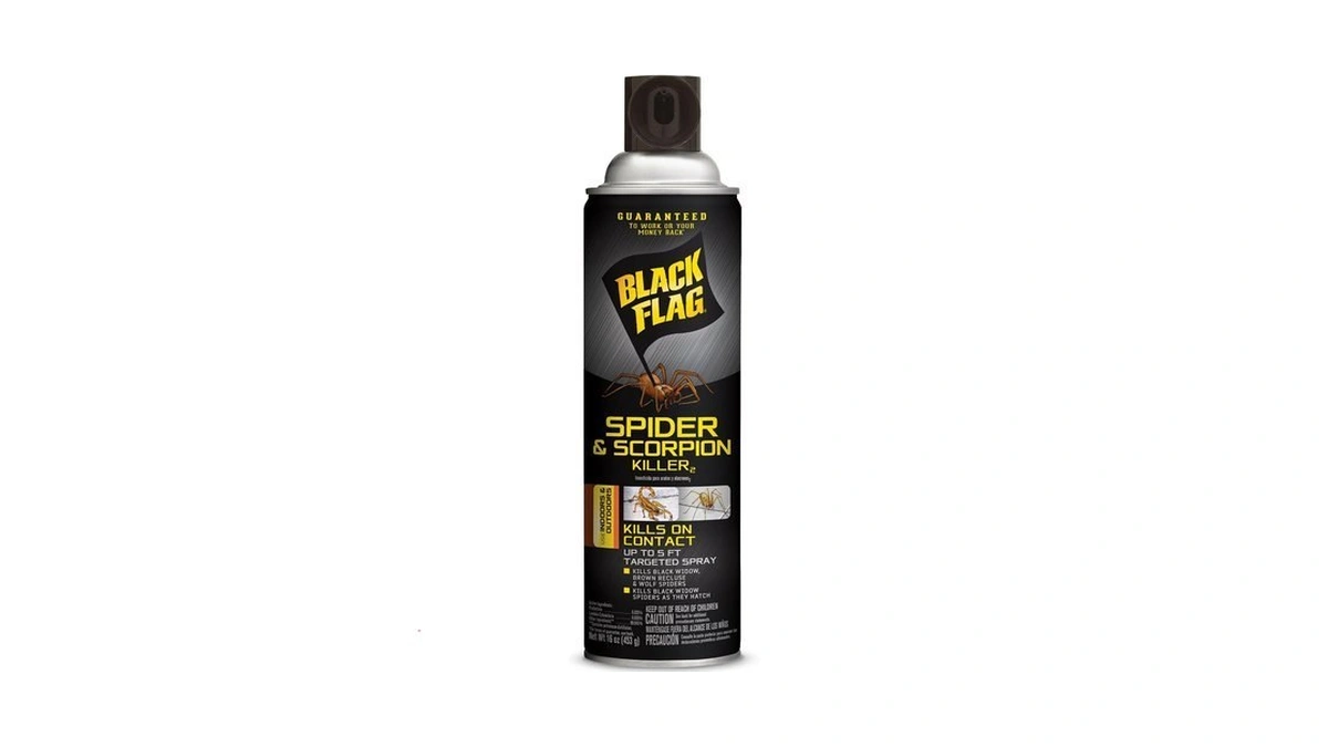 Black Flag Spider And Scorpion Killer, Aerosol, 16-oz