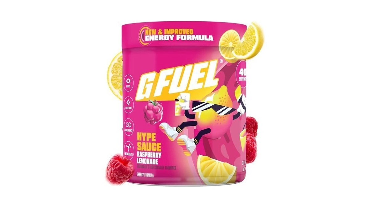 G Fuel Hype Sauce 2.0 Energy Drink Powder, Pre Workout