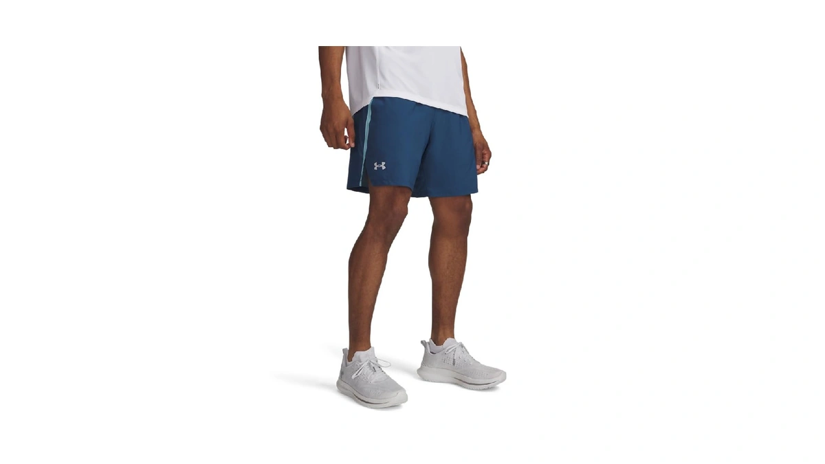 Under Armour Men's Launch Run 7-inch Shorts, (498) Wham Blue/blue