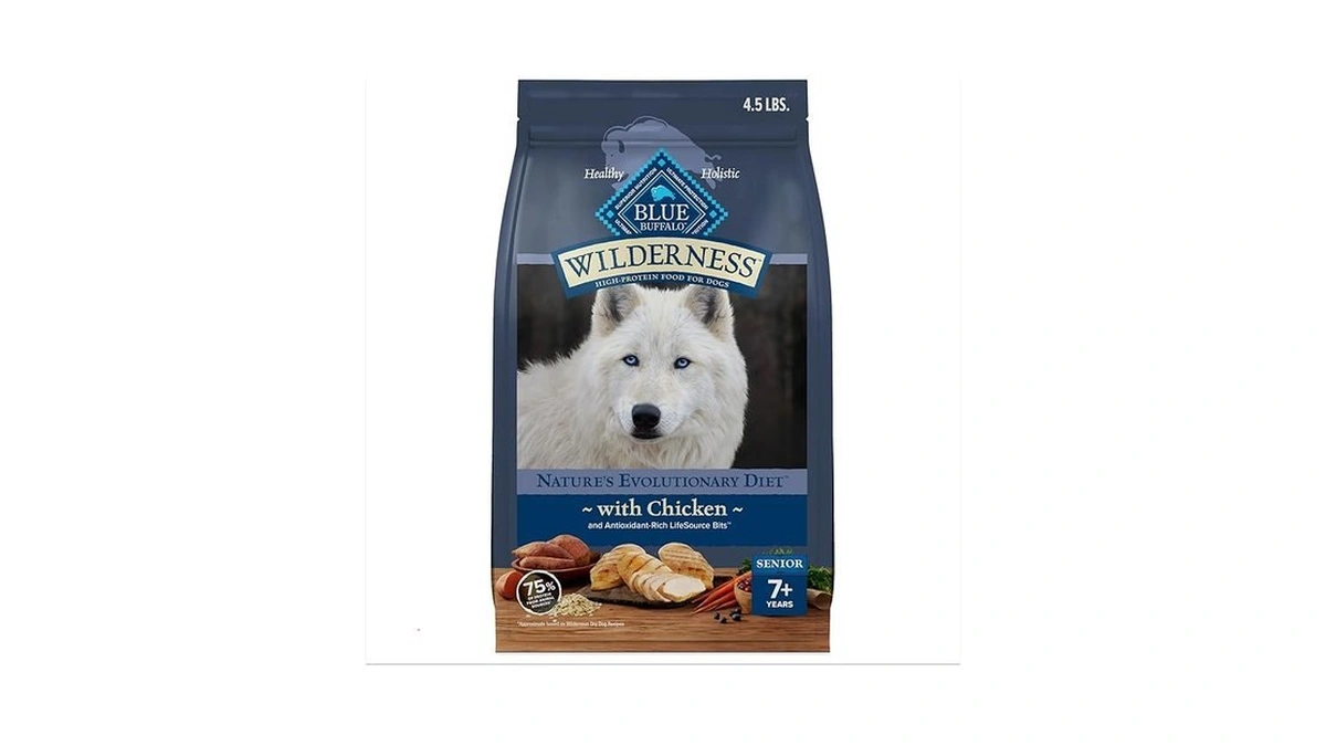 Blue Buffalo Wilderness High-protein Senior Dry Dog Food, Made In