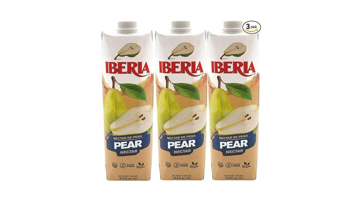 Iberia Pear Nectar, 33.8 Fl Oz (pack Of 3)