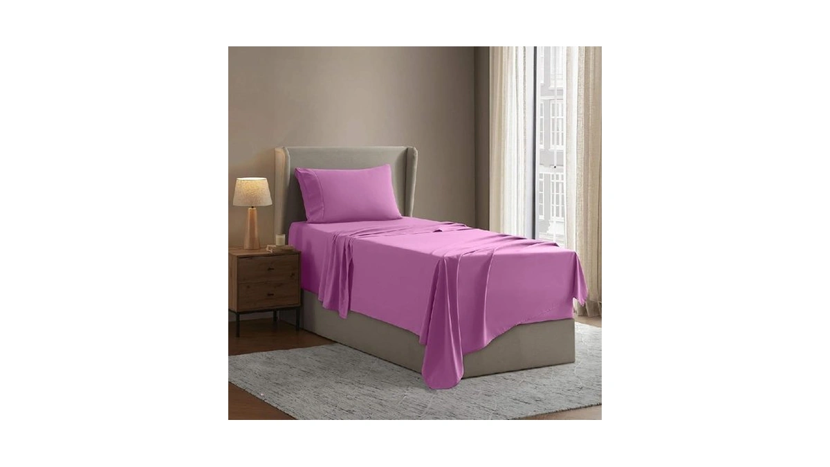Nestl Twin Xl Bed Sheet Set - Light Pink -