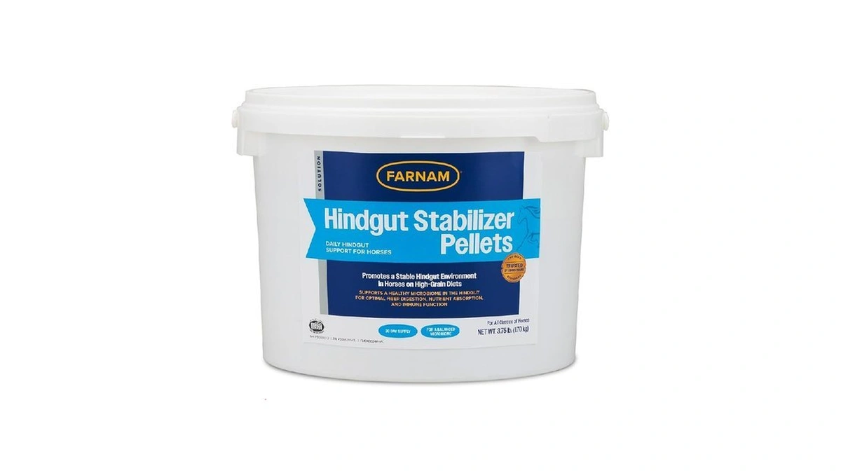 Farnam Hindgut Stabilizer Pellets, Daily Digestive & Immune Supplement For
