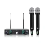 Kelgyua Wireless Microphone System-professional Metal Handheld Mics With Auto-scan Anti-interference