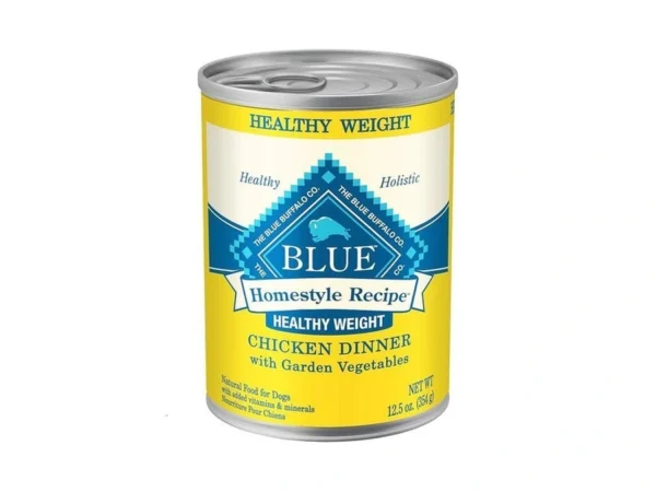 Blue Buffalo Homestyle Recipe Healthy Weight Adult Wet Dog Food,