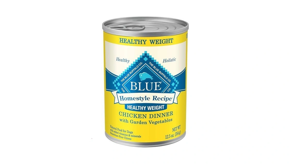 Blue Buffalo Homestyle Recipe Healthy Weight Adult Wet Dog Food,