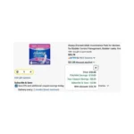 Always Discreet Adult Incontinence Pads For Women, Drier, 7 Drop