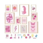 97 Decor Cute Preppy Room Decor Aesthetic - Pink Preppy