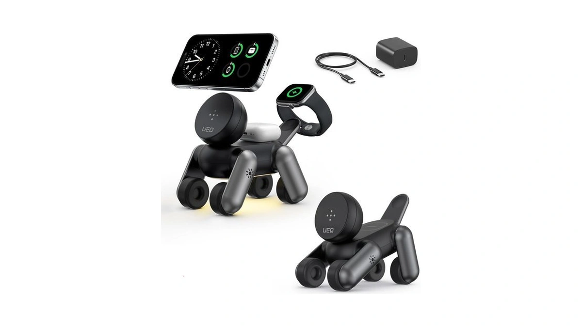 Ueq 3 In 1 Wireless Charging Station For Apple Devices,foldable