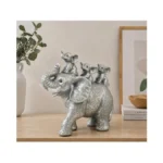 Biineest Cute Elephant Decor Statue Elephant Figurine Adornos Para Mesa
