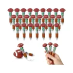 Yeeyaa 24pcs American Football 4-in-1 Multicolor Pens, Cute Mini Ballpoint