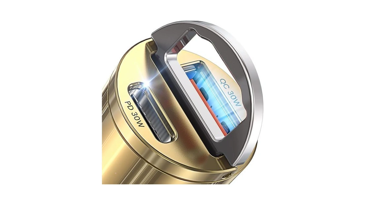 Ainope 90w Usb C Car Charger Fast Charging,[smallest Metal] Car