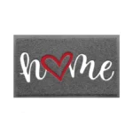 Cozybounty Black Door Mat Welcome Mats Home Non-slip Doormat For