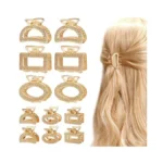 Xajabjw 12 Pack Metals Mini Hair Clips For Women Mom