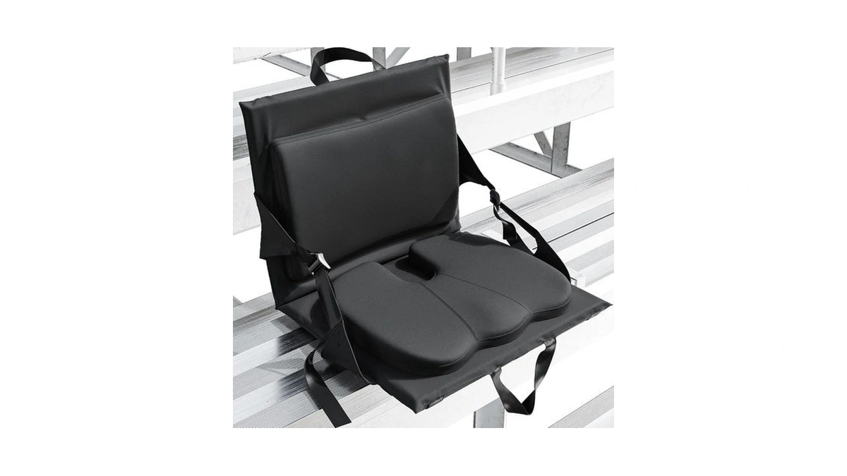 Everlasting Comfort Stadium Seats With Back Support - Adjustable Memory