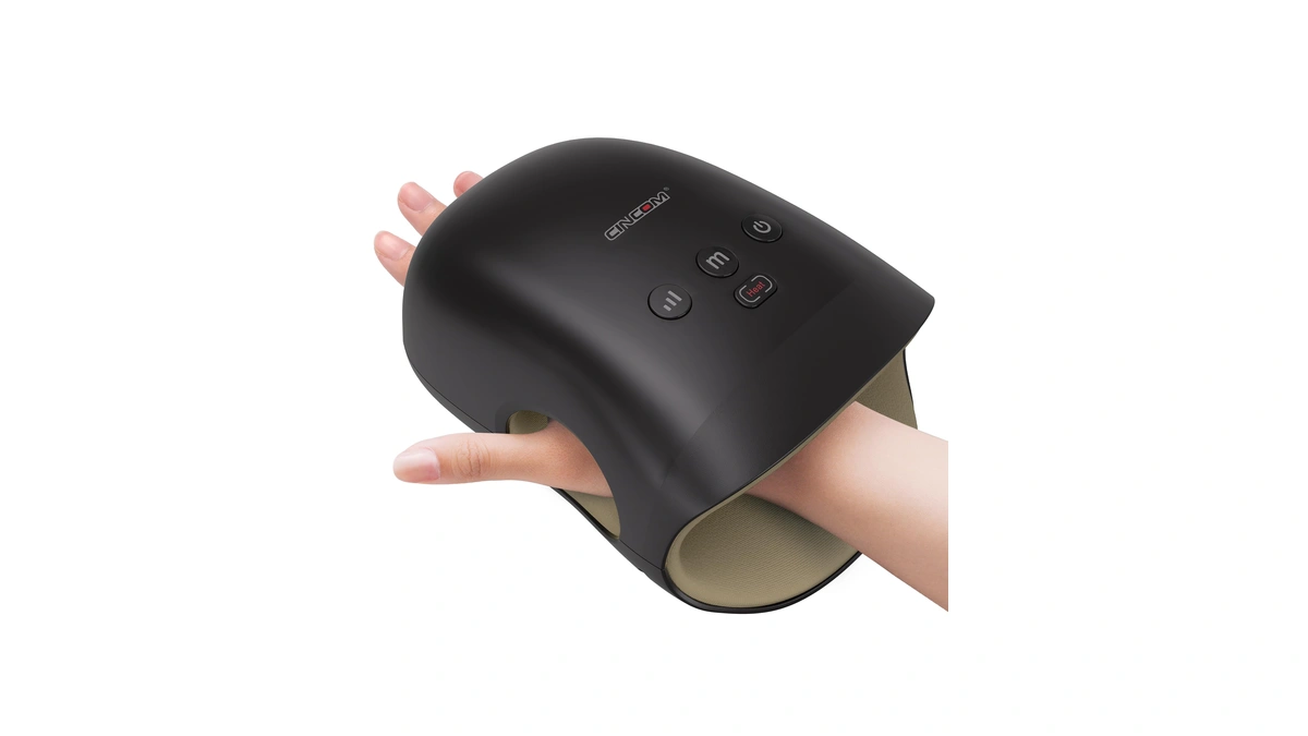 Cincom Hand Massager - Cordless Hand Massager With Heat And