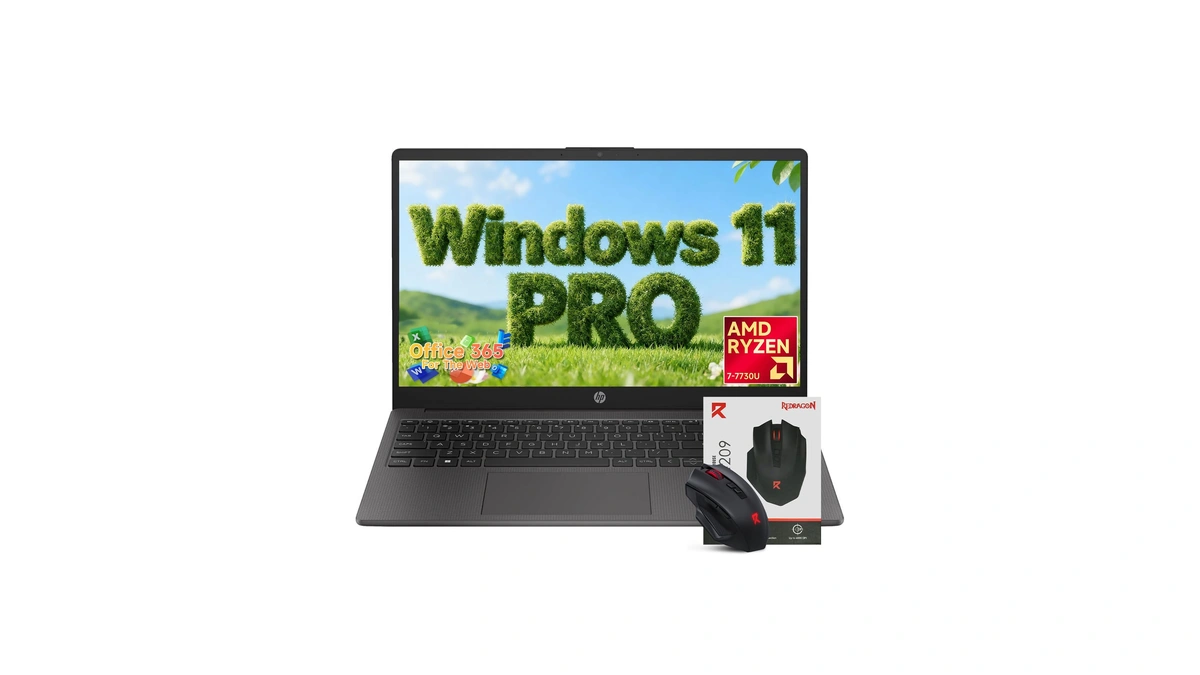 Hp Flagship 15.6" Fhd Business Laptop, Amd Ryzen 7 7730u,