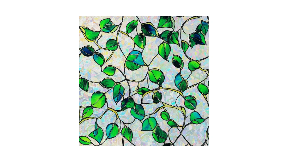 Somwise Rainbow Window Privacy Film,heat Control,uv Blocking,anti-glare,day & Night Privacy
