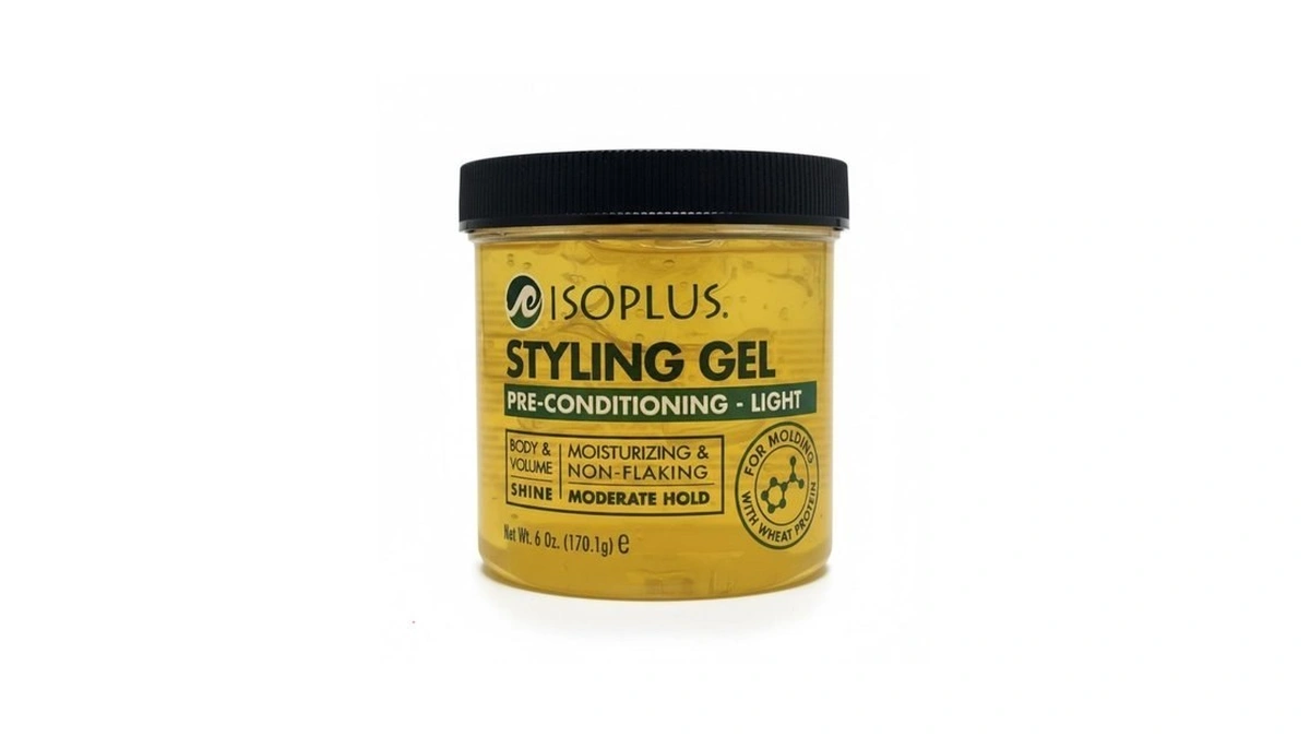 Isoplus Hair Gel Style Lt Bonus, 6 Oz