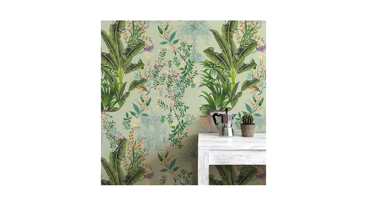 Walanz 17"x118" Peel And Stick Wallpaper For Renter Friendly, Removable