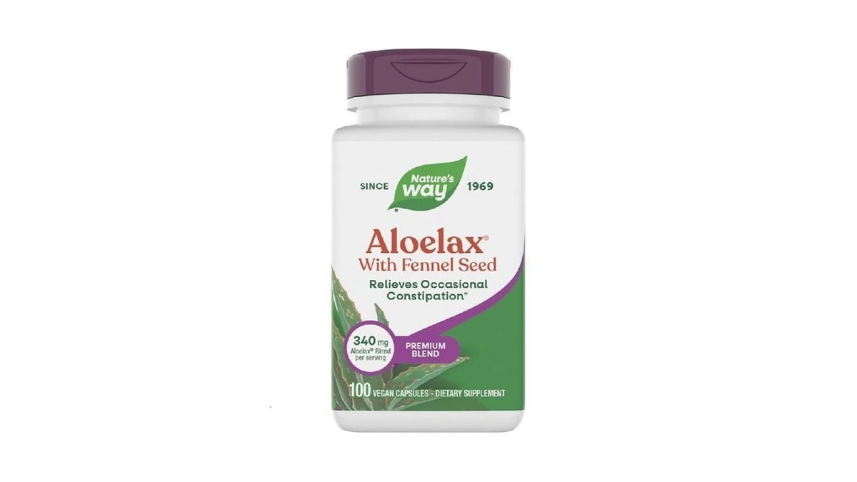 Nature's Way Aloelax, Premium Blend, With Fennel Seed, Relieves Occasional