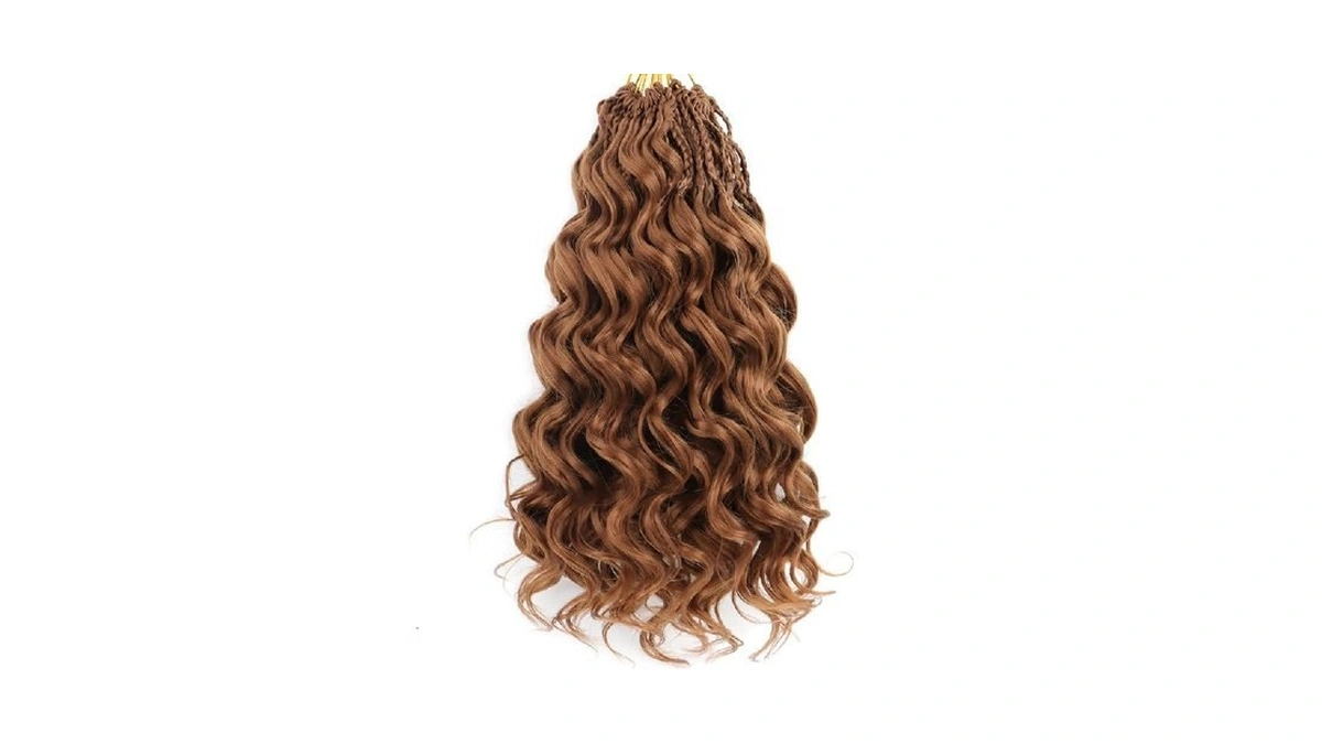 Svnmu Pre-looped Ocean Wave Crochet Hair 12inch #30 8 Packs