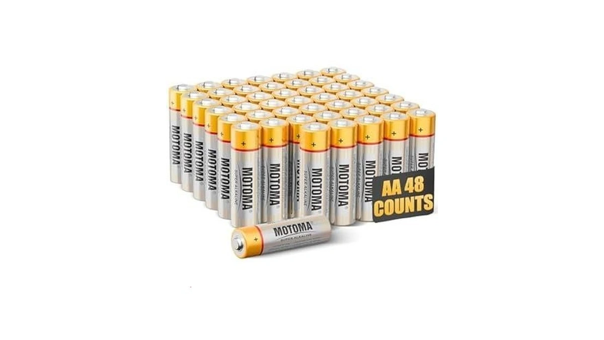 Motoma Aa Batteries 48pack 1920mah Alkaline Double A Batteries 10