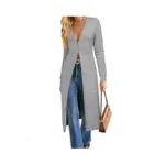 Grace Karin Womens Long Cardigan Trendy, Lightweight Knit Dusters Coat,
