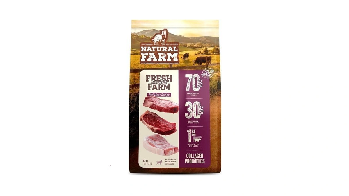 Natural Farm High Protein Dry Dog Food For All Life
