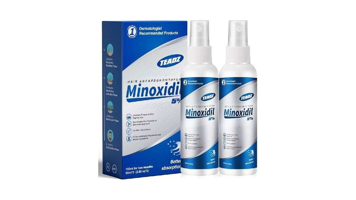 5% Minoxidil For Men And Women，minoxidil Hair Growth Products，intense Hair