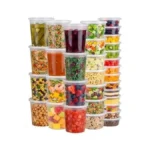 Vivigu Deli Containers With Lids 48 Sets, 32/16/8 Oz Food
