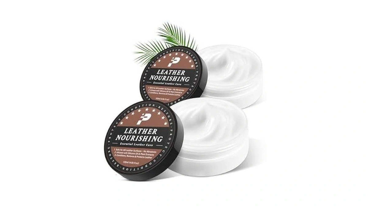 Leather Conditioner - 2 Pack, All-in-one Leather Care Treatment For
