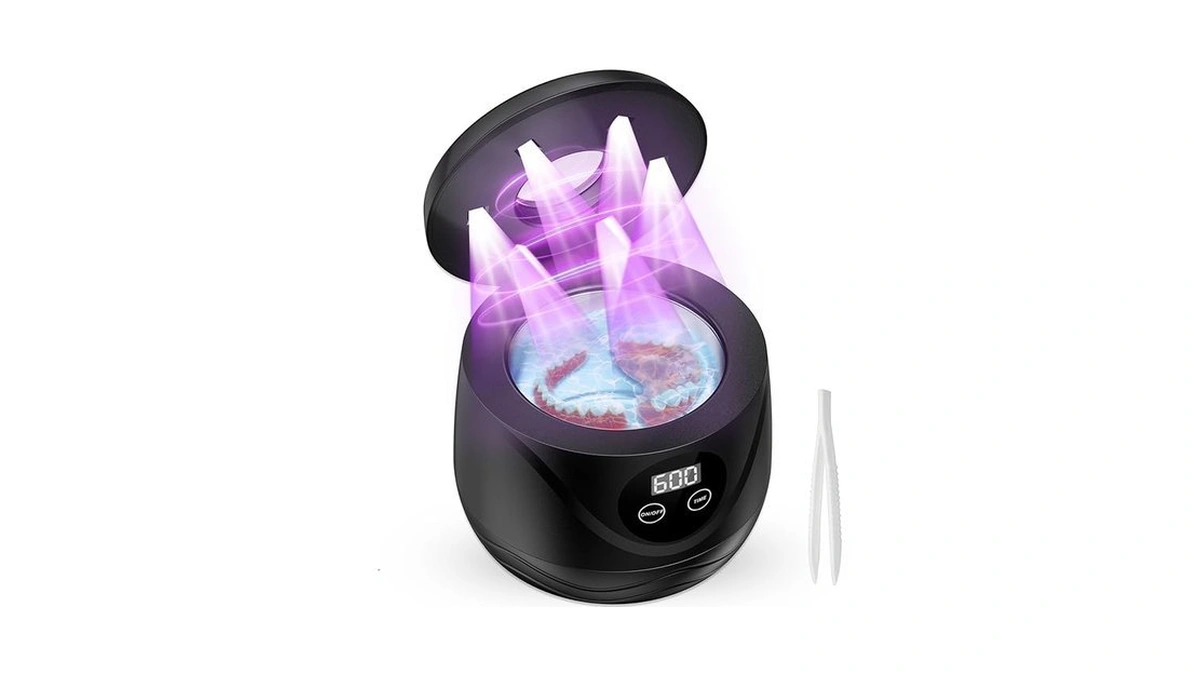 Retainer Cleaner - Raccomb 250ml/45khz Dental Cleaning Machine For Dentures,