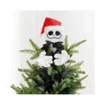 Tree Topper Decorations For Halloween And Christmas, Cute Plush Jack