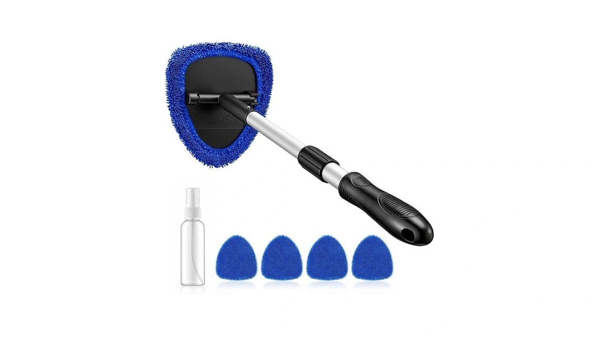 Astroai 21" Windshield Cleaner Tool, Car Interior Detailing Cleaning Kit