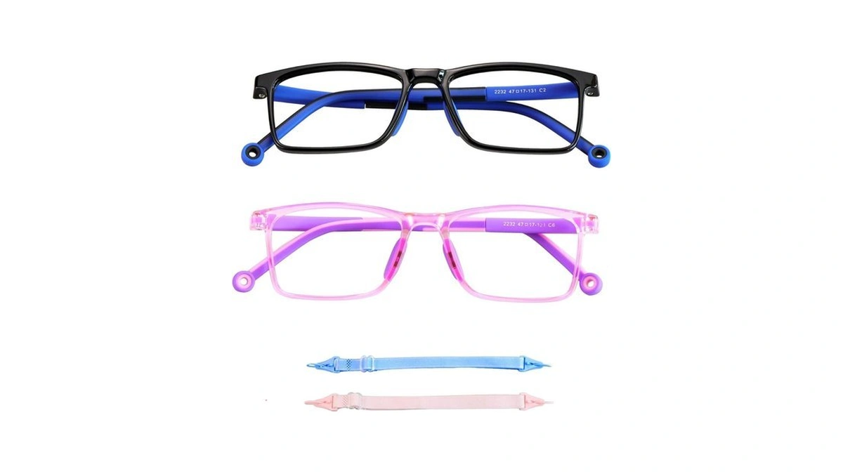 Lambbaa 2 Pack Kids Blue Light Blocking Glasses, Computer Glasses