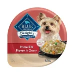 Blue Buffalo Delights Small Breed Natural Wet Dog Food, Prime