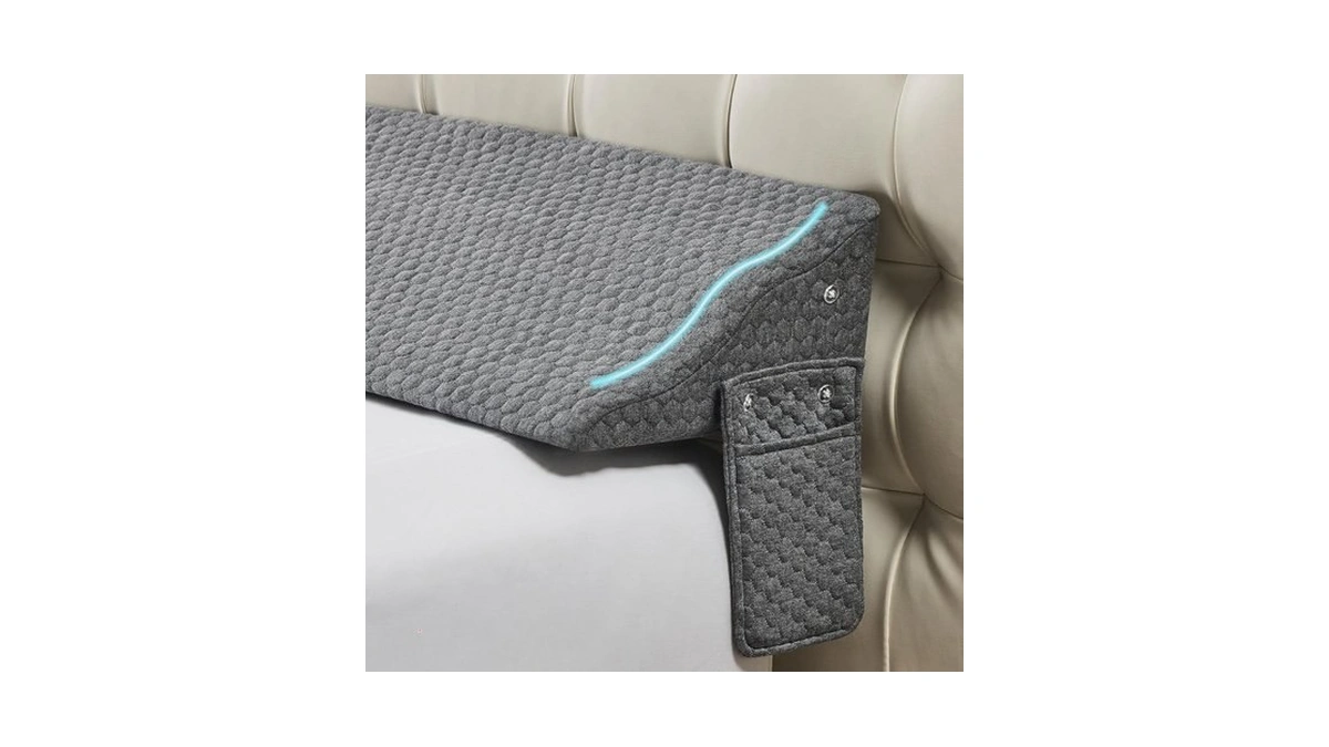 Yojoker Twin Size Bed Wedge Pillow For Headboard Gap, Wedge