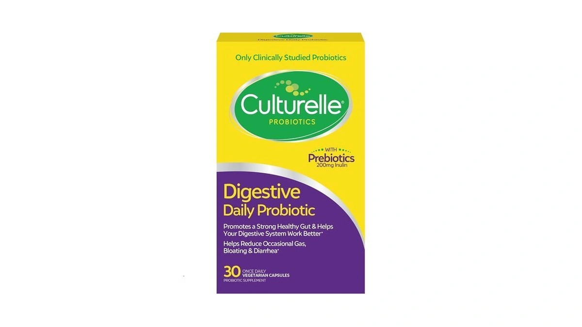 Culturelle Daily Probiotic Capsules For Men & Women, Most Clinically