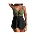 Sheshow Bathing Suit For Women Tummy Control Push Up Two