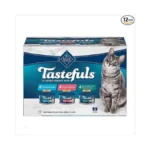 Blue Buffalo Tastefuls Natural Pate Wet Cat Food Variety Pack,
