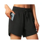 Tmeefee Women's 5" Athletic Running Shorts High Waisted Quick Dry