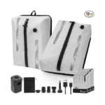12-piece Travel Vacuum Bags Set With Electric Pump - 2x