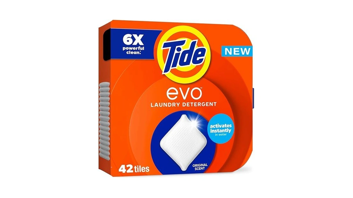 Tide Evo Laundry Detergent Original Scent Works On 100% Of