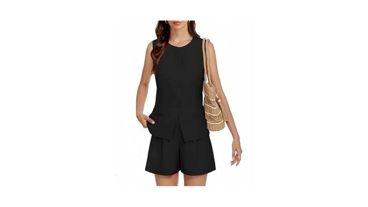 Casly Lamiit 2 Piece Short Sets For Women 2025 Summer