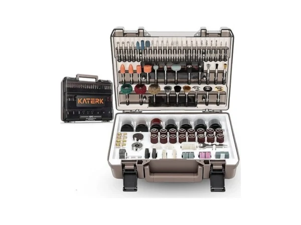 Katerk 420pcs Rotary Tool Accessories Kit Universal Drill Bit Tool