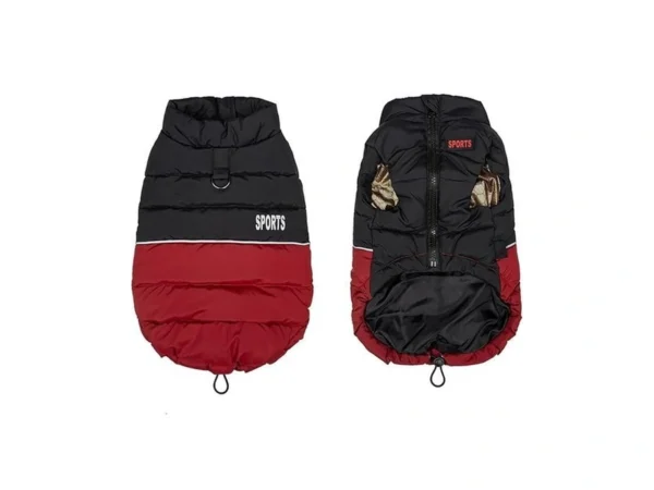 Brouaurpe Dog Winter Puffer Jacket For Small To Medium Dogs,