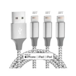 Iphone Charger 3pack 10ft Apple Mfi Certified Long Lightning Cable