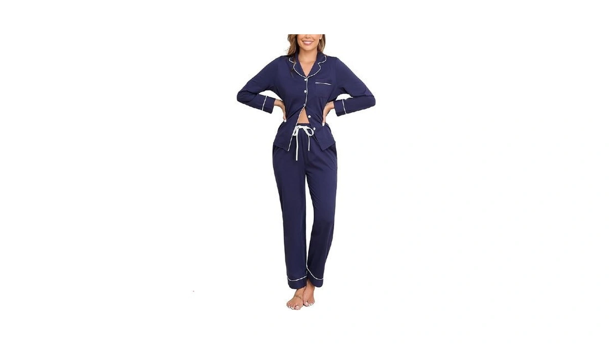 Veseacky 100% Cotton 2 Piece Sets For Women Cotton Pajamas