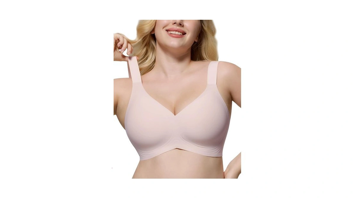 Horisun Womens Bra Women No Underwire Wireless Seamless Push Up